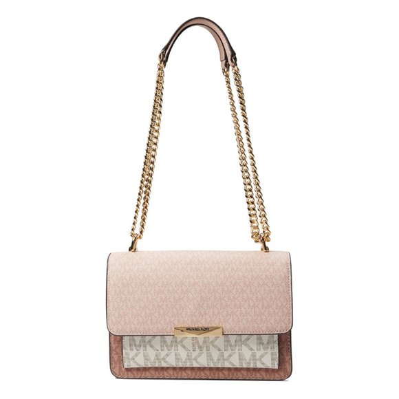 Michael Kors Handbags - MICHAEL Michael Kors  Jade Large Gusset Shoulder Purse Handbag